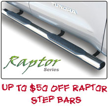 p To $50 Off Raptor Bars