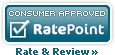 SV Customs Online Auto Parts RatePoint Site Seal