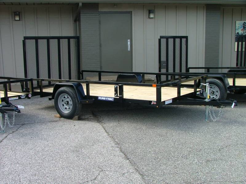 2020 Sure-Trac 7x12 Tube Top Utility Trailer 3K at Svcustoms in