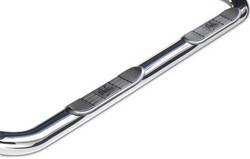 Westin - Westin 25-2440 Signature Series 3 in. Round Step Bar Cab Length