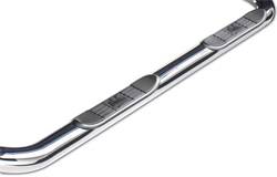 Westin - Westin 25-2220 Signature Series 3 in. Round Step Bar Cab Length