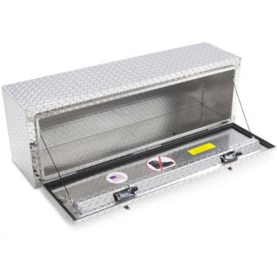 Misc. Lund 8148 48-Inch Aluminum Top Mount Truck Tool Box, Diamond Plated, Silver