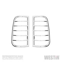 Westin - Westin 39-3280 Sportsman Tail Light Guard Chrome