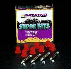 Daystar - Daystar KJ02019BK Greasable Bolt And Bushing Kit/Shackles Only