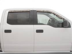 Stampede - Stampede 6123-14 Tape-Onz Sidewind Deflector 4 pc.