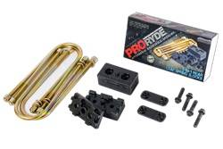 ProRYDE Suspension Systems - ProRYDE Suspension Systems 52-3502F SuperBlok 3 In 1 Block and U-Bolt Kit