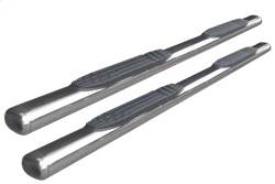 Go Rhino - Go Rhino 104449987PS 4 in. 1000 Series Oval SideSteps