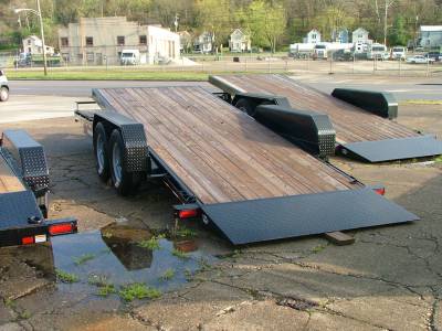 Sure-Trac Trailers - 2024 Sure-Trac 7x18+4 Tilt Bed Equipment Trailer 14K