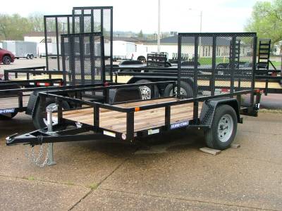 Sure-Trac Trailers - 2024 Sure-Trac 6x10 Tube Top Utility Trailer 3K