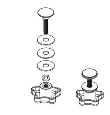 Misc. Bak REPLACEMENT ELEVATOR BOLTS & KNOBS