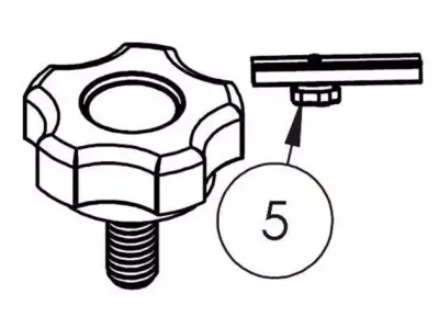 Misc. Bak Replacement SLIDE LOCK KNOBS