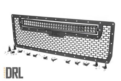 Rough Country - Rough Country 70190BDA Mesh Grille w/LED