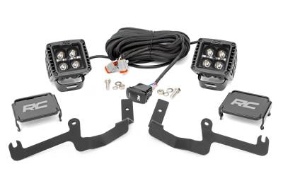 Rough Country - Rough Country 70843 LED Lower Windshield Ditch Kit