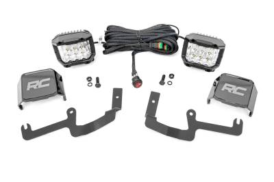 Rough Country - Rough Country 70845 LED Lower Windshield Ditch Kit
