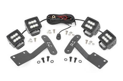 Rough Country - Rough Country 70836 LED Lower Windshield Ditch Kit