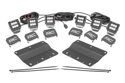 Rough Country - Rough Country 51085 LED Fog Light Kit