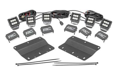 Rough Country - Rough Country 51086 LED Fog Light Kit