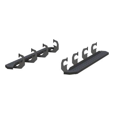 ARIES - ARIES 2055511 RidgeStep Commercial Running Boards w/Mounting Brackets
