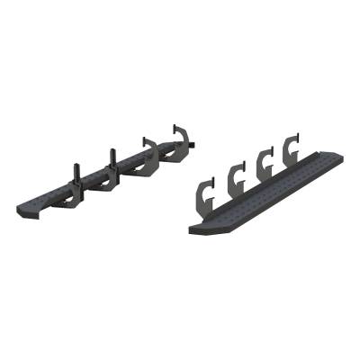 ARIES - ARIES 2055531 RidgeStep Commercial Running Boards w/Mounting Brackets