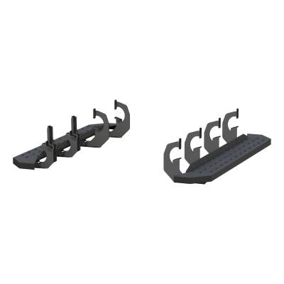 ARIES - ARIES 2055529 RidgeStep Commercial Running Boards w/Mounting Brackets