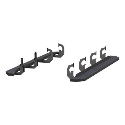 ARIES - ARIES 2055530 RidgeStep Commercial Running Boards w/Mounting Brackets