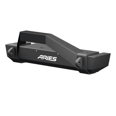 ARIES - ARIES 2186001 TrailCrusher Front Bumper w/Brush Guard