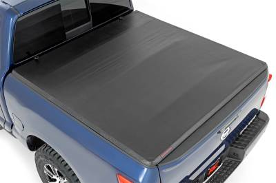 Rough Country - Rough Country 41816550 Soft Tri-Fold Tonneau Bed Cover