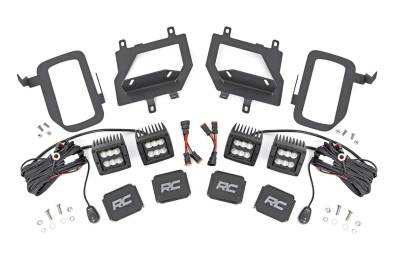 Rough Country - Rough Country 70833 Black Series LED Fog Light Kit