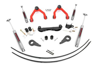 Rough Country - Rough Country 17030RED Suspension Lift Kit w/Shocks