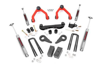 Rough Country - Rough Country 16530RED Suspension Lift Kit w/Shocks
