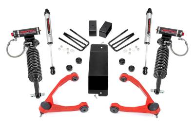 Rough Country - Rough Country 19457RED Suspension Lift Kit w/Shocks