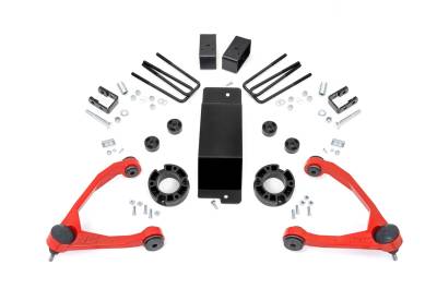 Rough Country - Rough Country 18901RED Lift Kit-Suspension