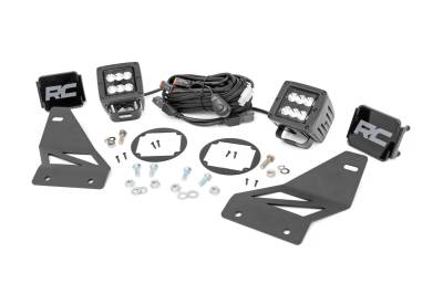 Rough Country - Rough Country 71023 Black Series LED Fog Light Kit