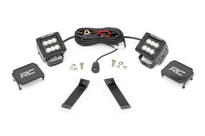 Rough Country - Rough Country 70079 LED Lower Windshield Ditch Kit
