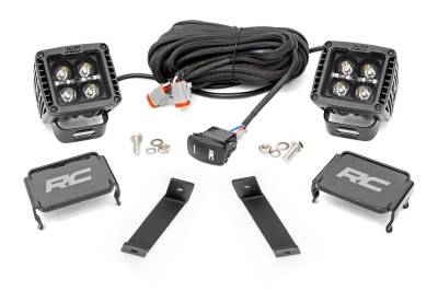 Rough Country - Rough Country 70080 LED Lower Windshield Ditch Kit