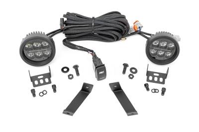 Rough Country - Rough Country 70083 LED Lower Windshield Ditch Kit