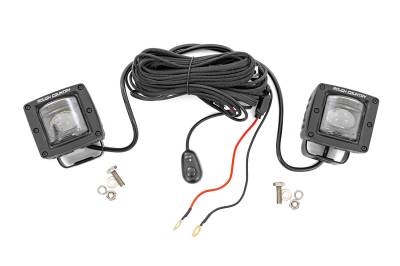 Rough Country - Rough Country 70907A Black Series LED Fog Light Kit
