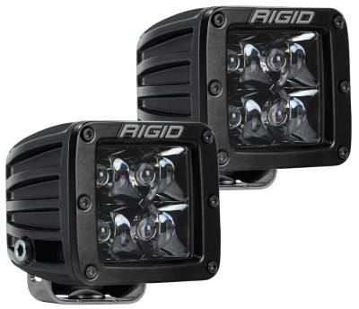 Rigid Industries - Rigid Industries 202213BLK D-Series Pro Spot Diffused Light