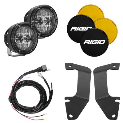 Rigid Industries - Rigid Industries 46706 A-Pillar 360-Series Light Mount Kit