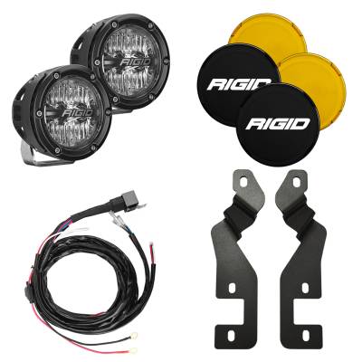 Rigid Industries - Rigid Industries 46711 A-Pillar 360-Series Light Mount Kit