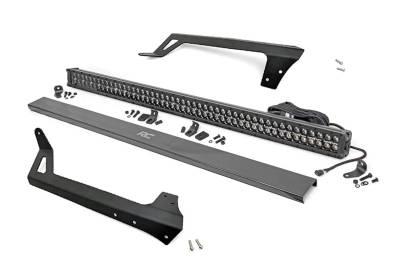 Rough Country - Rough Country 70504BLDRL LED Light Bar Windshield Mounting Brackets