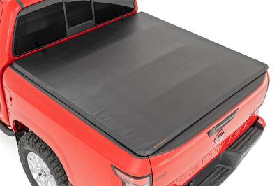 Rough Country - Rough Country 41805500 Soft Tri-Fold Tonneau Bed Cover