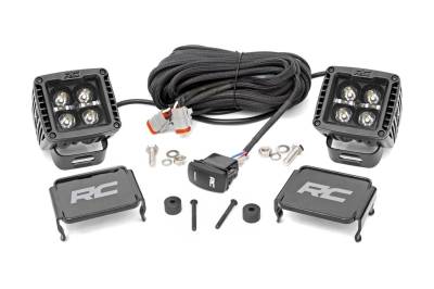 Rough Country - Rough Country 70060 Black Series LED Fog Light Kit