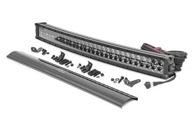 Rough Country - Rough Country 72930BD Cree Black Series Curved LED Light Bar