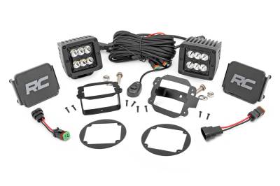 Rough Country - Rough Country 70623 Black Series LED Fog Light Kit