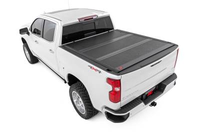 Rough Country - Rough Country 47120580A Hard Tri-Fold Tonneau Bed Cover