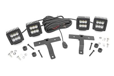 Rough Country - Rough Country 70822 LED Light Pod Kit