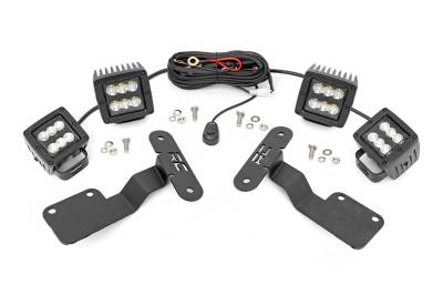 Rough Country - Rough Country 70870 LED Lower Windshield Ditch Kit