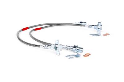 Rough Country - Rough Country 89340S Stainless Steel Brake Lines