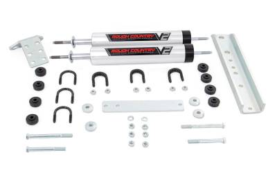 Rough Country - Rough Country 8733870 V2 Dual Steering Stabilizer